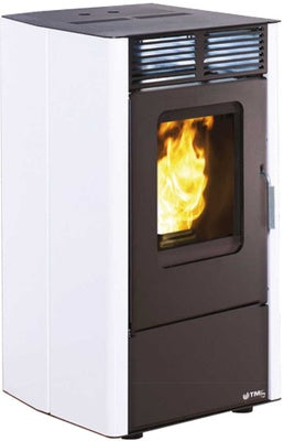 Estufa Pellets Tmc 600 Compact 6 Kw Blanco