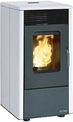 Estufa Pellets Tmc 810 Elegance 8.10 Kw Blanco